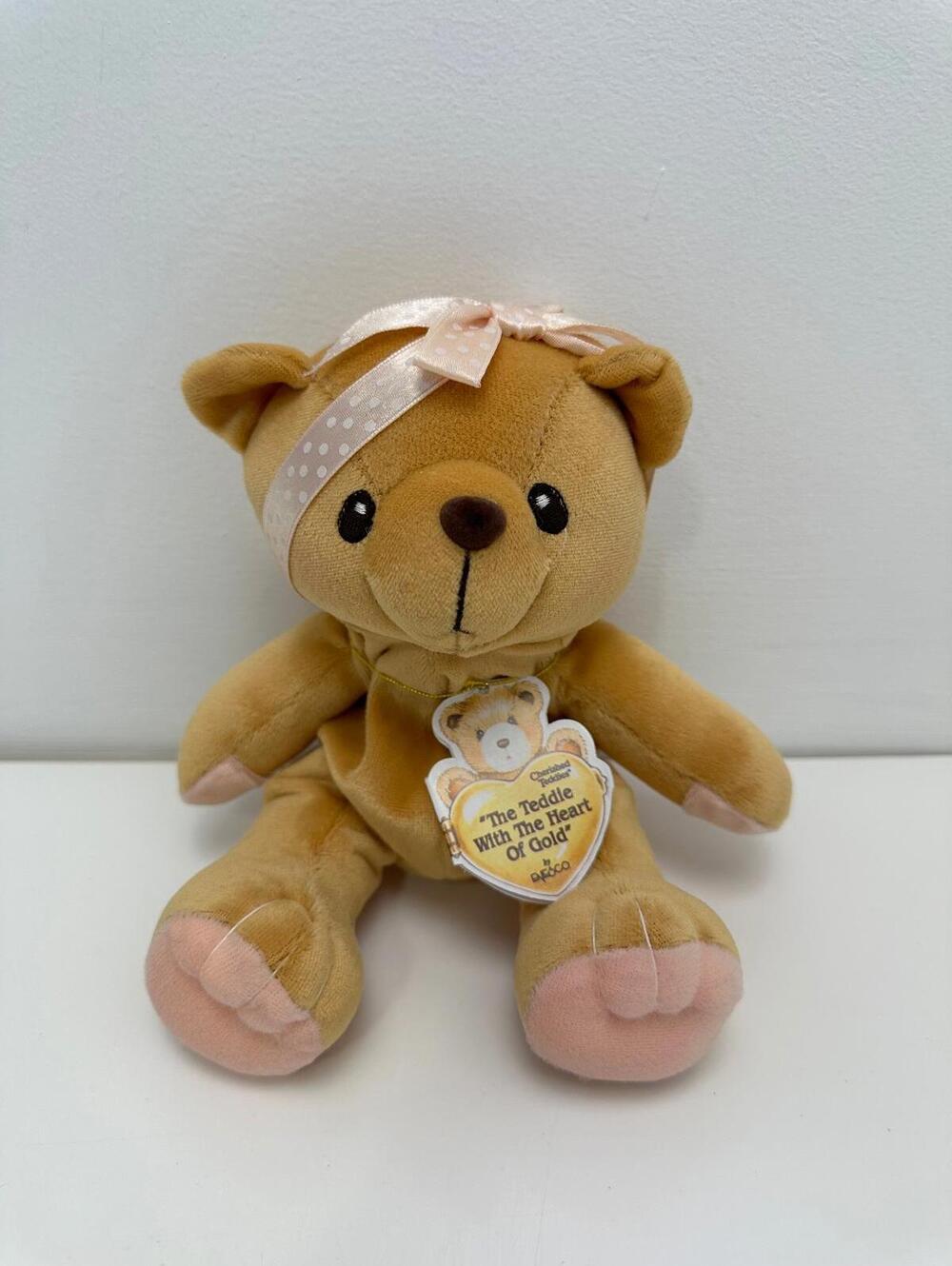 Vintage Cherished Teddies Bear Named Karen, New Condition With Tags (6 inch)